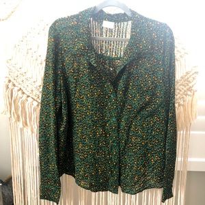 Abound collared long sleeve shirt